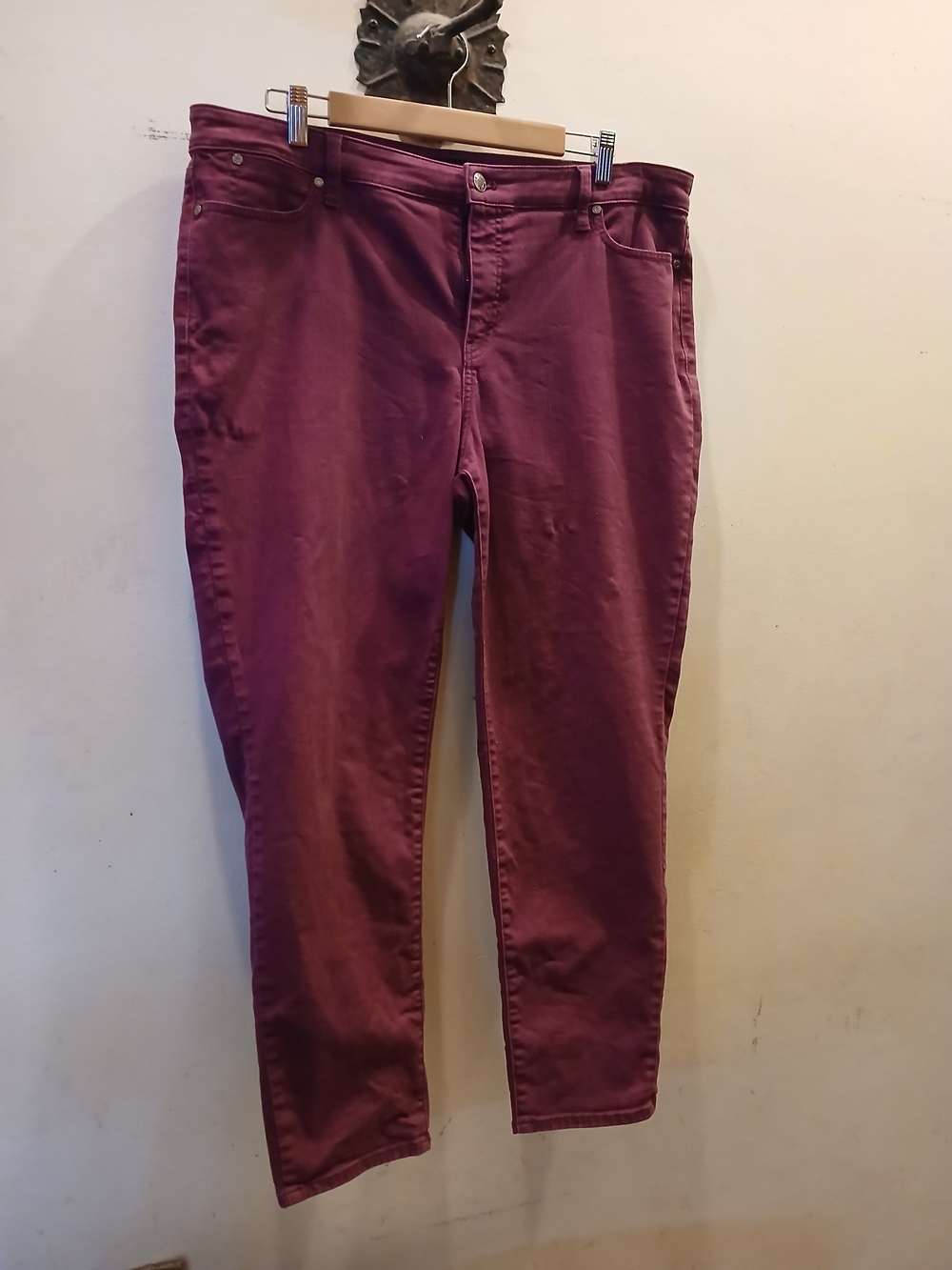 Talbots Plum-Tone Skinny Jeans